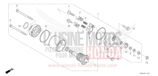 STARTING MOTOR CRF450RR de 2024